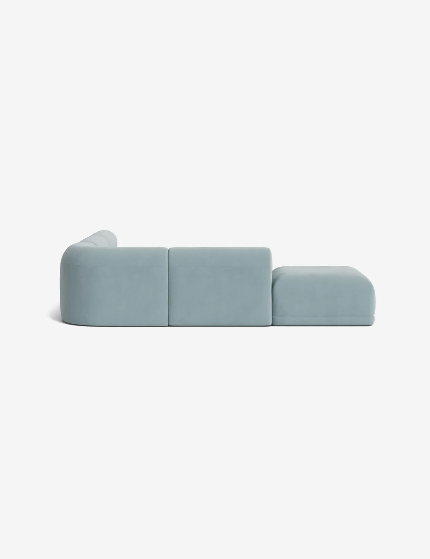 Carson Modular Sectional Sofa with Ottoman