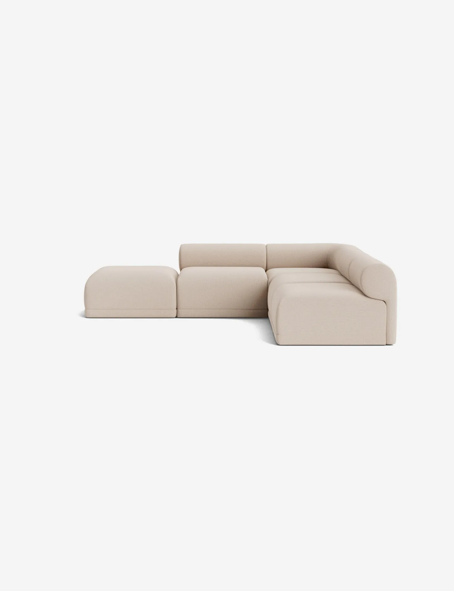 Carson Modular Sectional Sofa with Ottoman