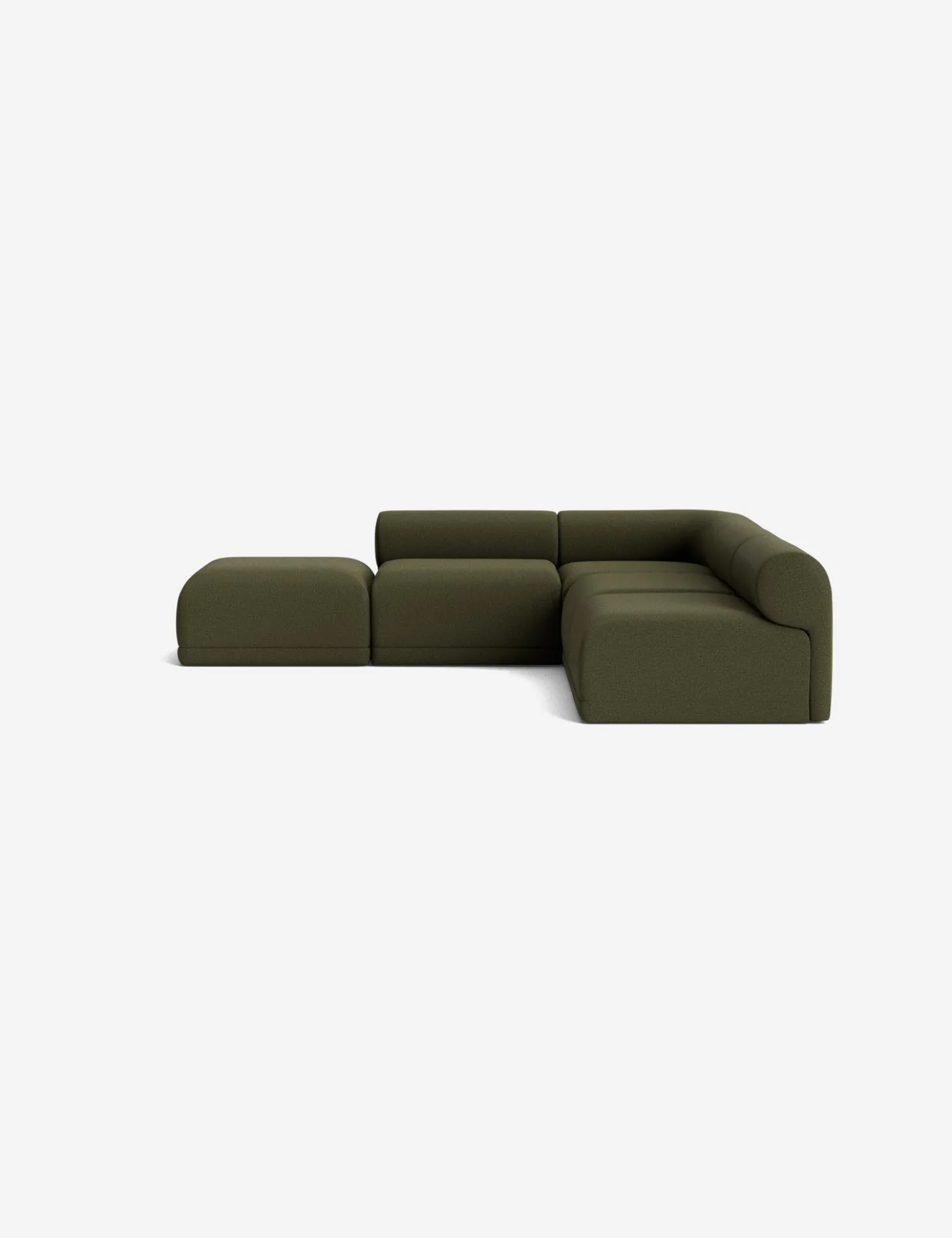 Carson Modular Sectional Sofa with Ottoman
