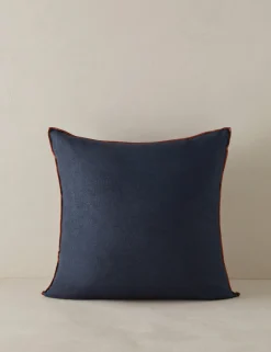 Carys Contrast Linen Pillow