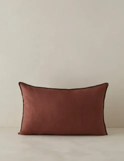 Carys Contrast Linen Pillow