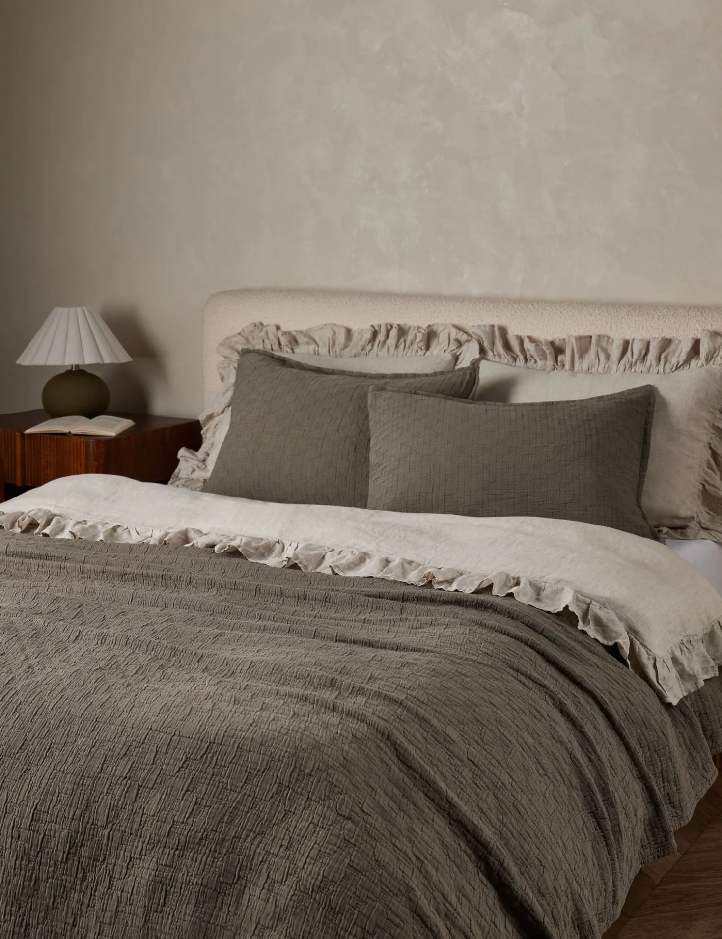 Charlie Linen Duvet by Pom Pom at Home