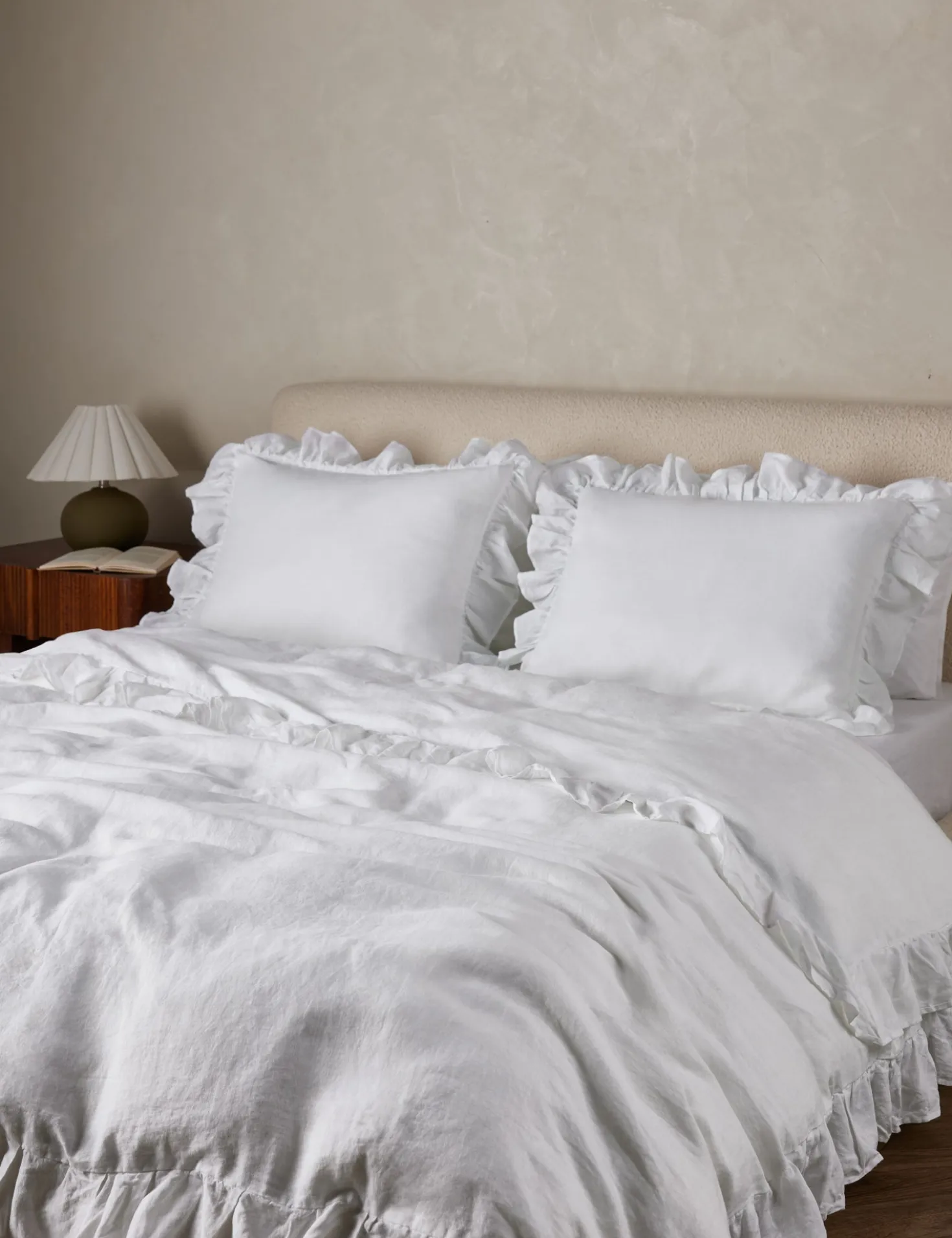 Charlie Linen Duvet by Pom Pom at Home