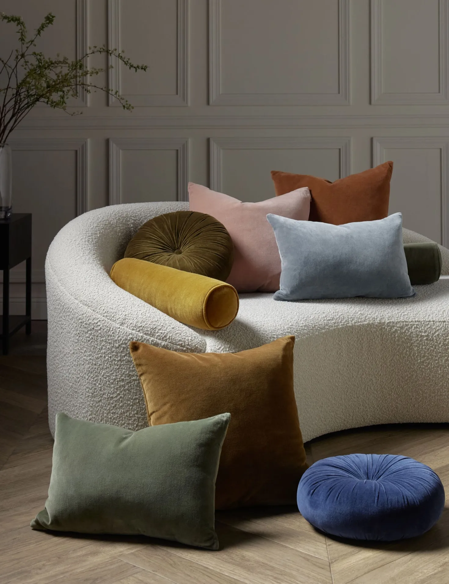 Charlotte Velvet Pillow