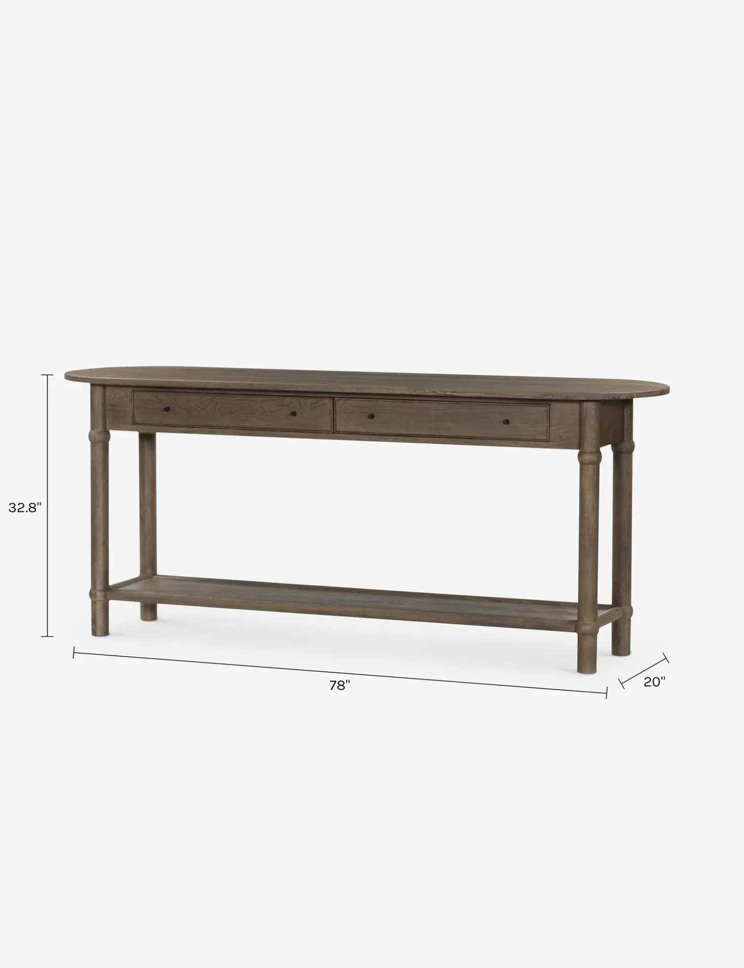 Charnes Console Table by Amber Lewis x Four Hands