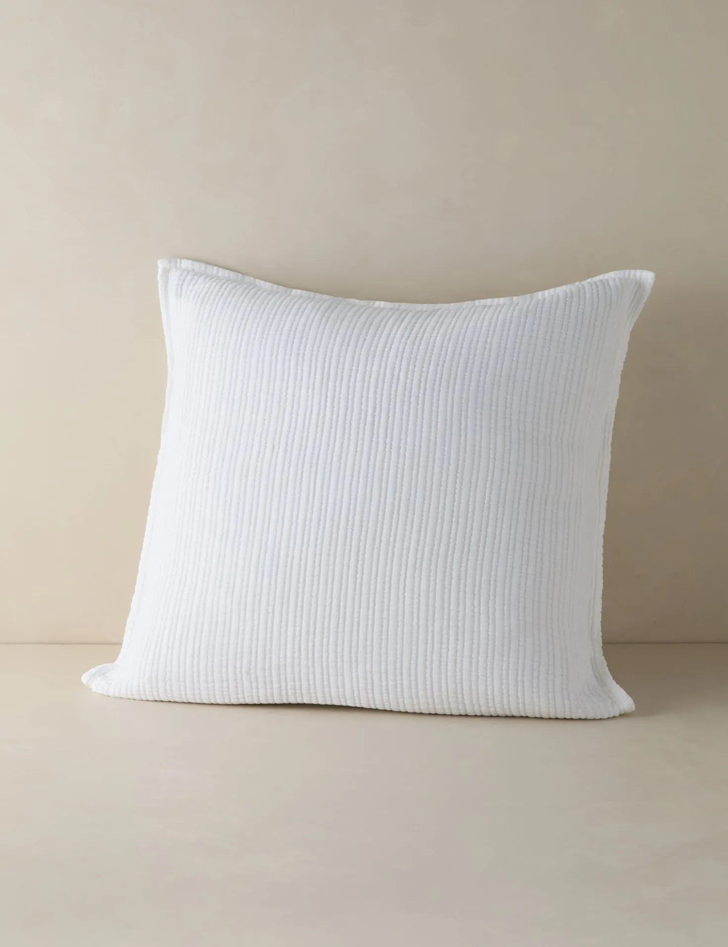 Chatham Cotton Matelasse Euro Sham by Pom Pom at Home
