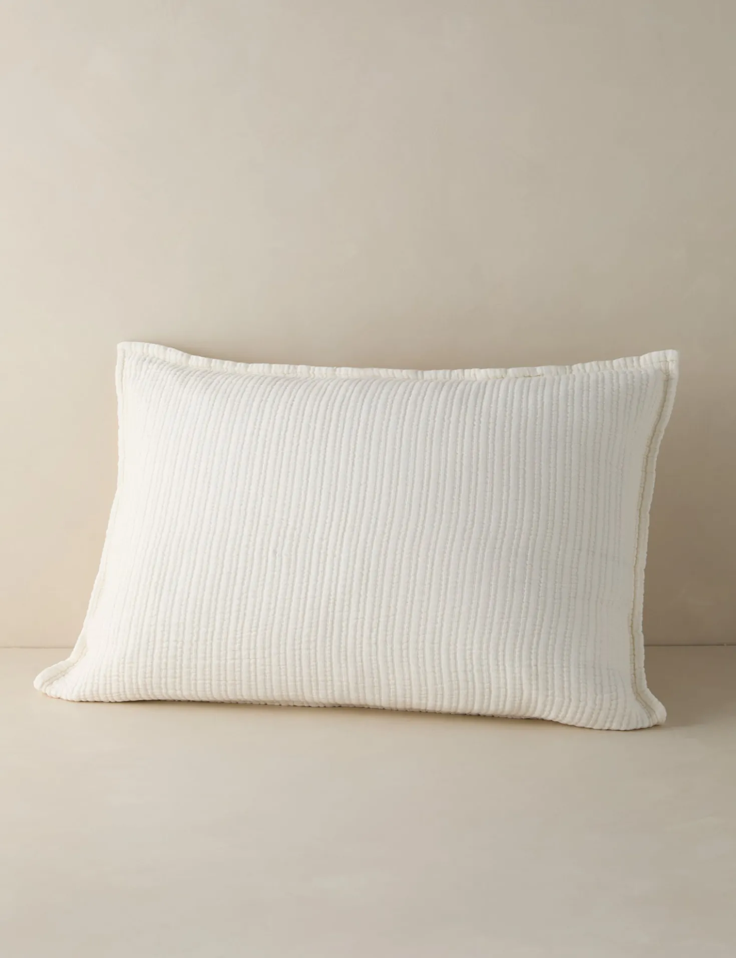 Chatham Cotton Matelasse Sham by Pom Pom at Home