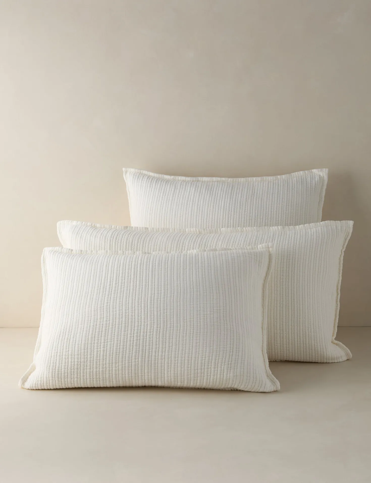 Chatham Cotton Matelasse Sham by Pom Pom at Home