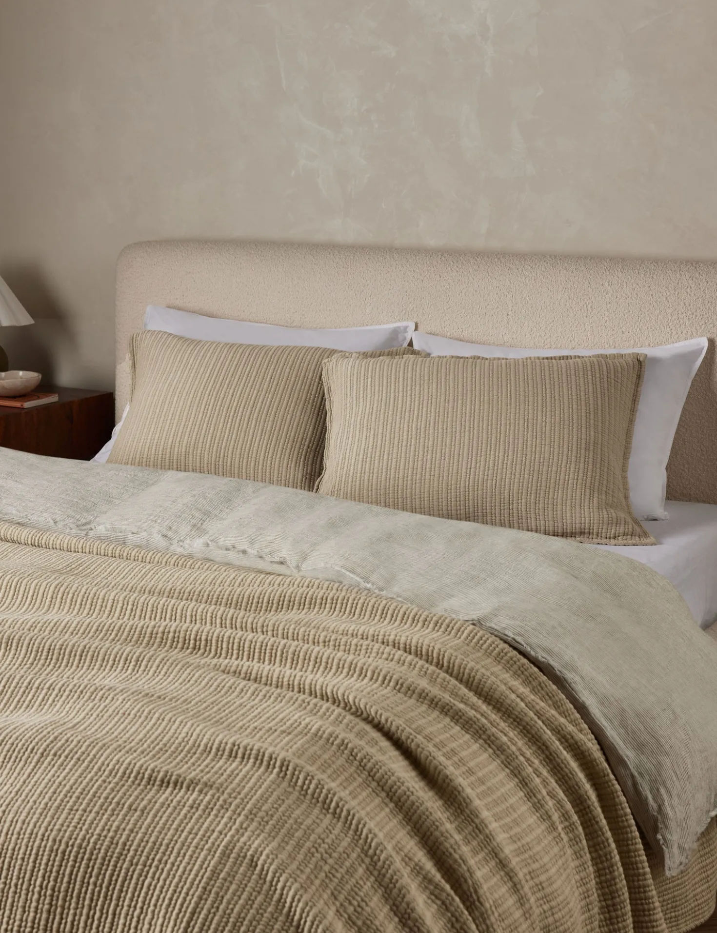 Chatham Cotton Matelasse Sham by Pom Pom at Home