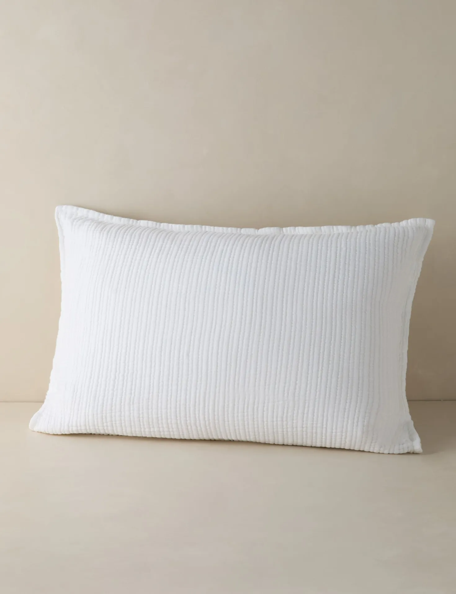 Chatham Cotton Matelasse Sham by Pom Pom at Home