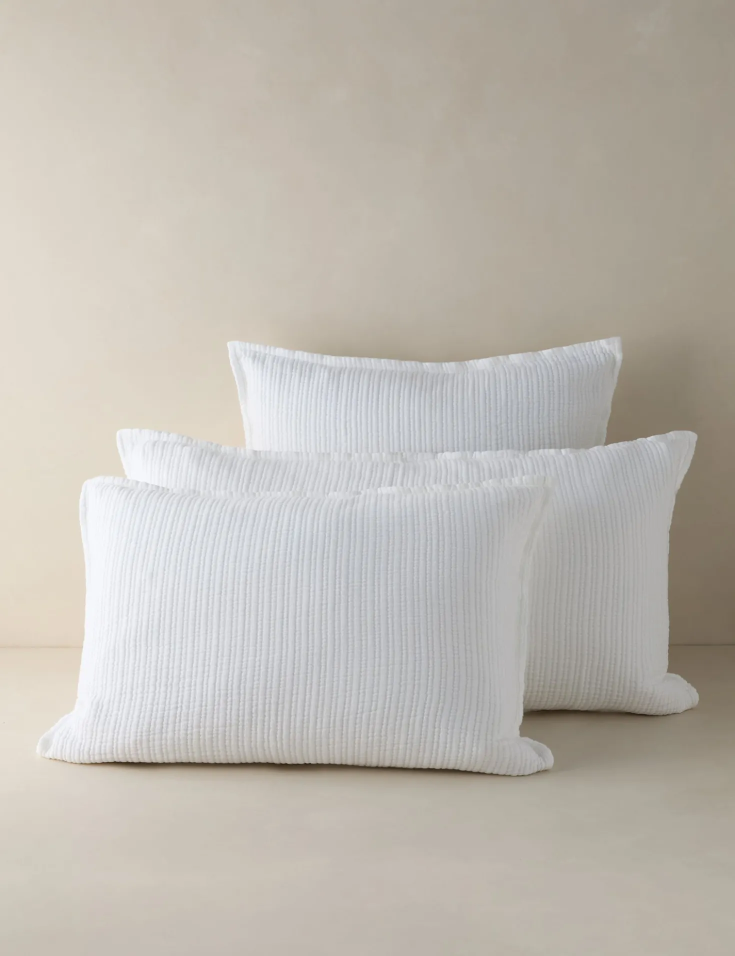 Chatham Cotton Matelasse Sham by Pom Pom at Home