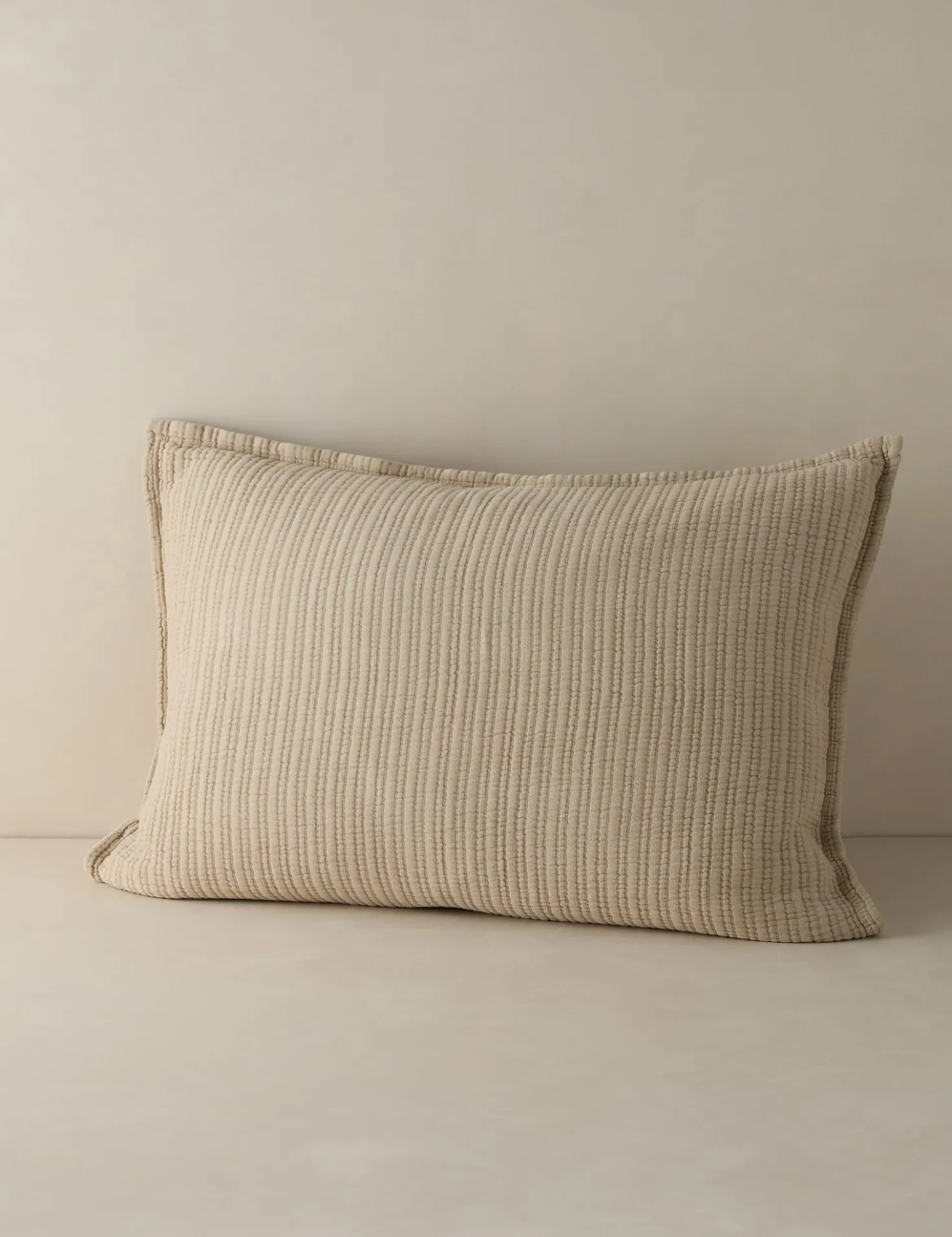 Chatham Cotton Matelasse Sham by Pom Pom at Home