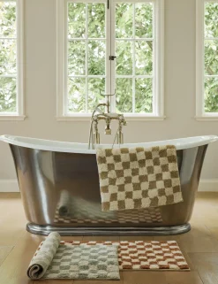 Checkerboard Bath Mat by Sarah Sherman Samuel