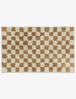 Checkerboard Bath Mat by Sarah Sherman Samuel