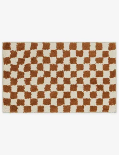 Checkerboard Bath Mat by Sarah Sherman Samuel