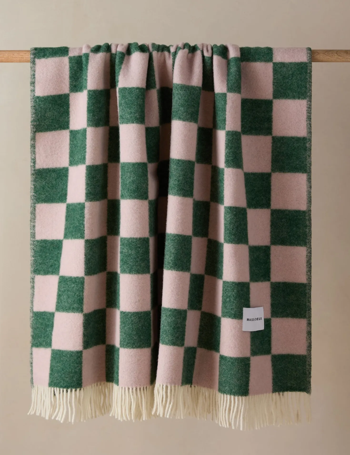 Checkerboard Throw by Maison Deux