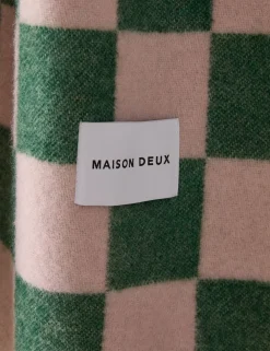 Checkerboard Throw by Maison Deux