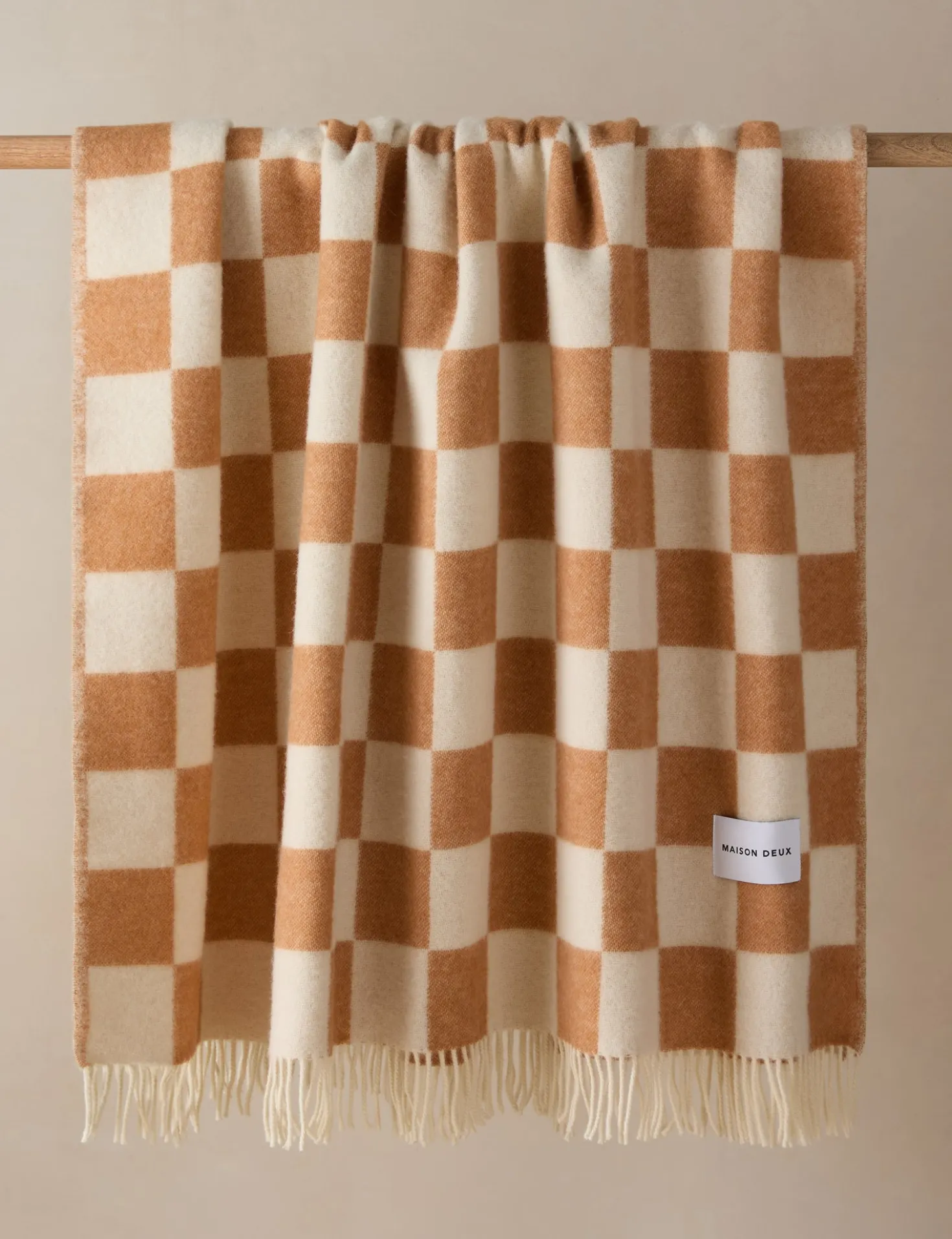 Checkerboard Throw by Maison Deux