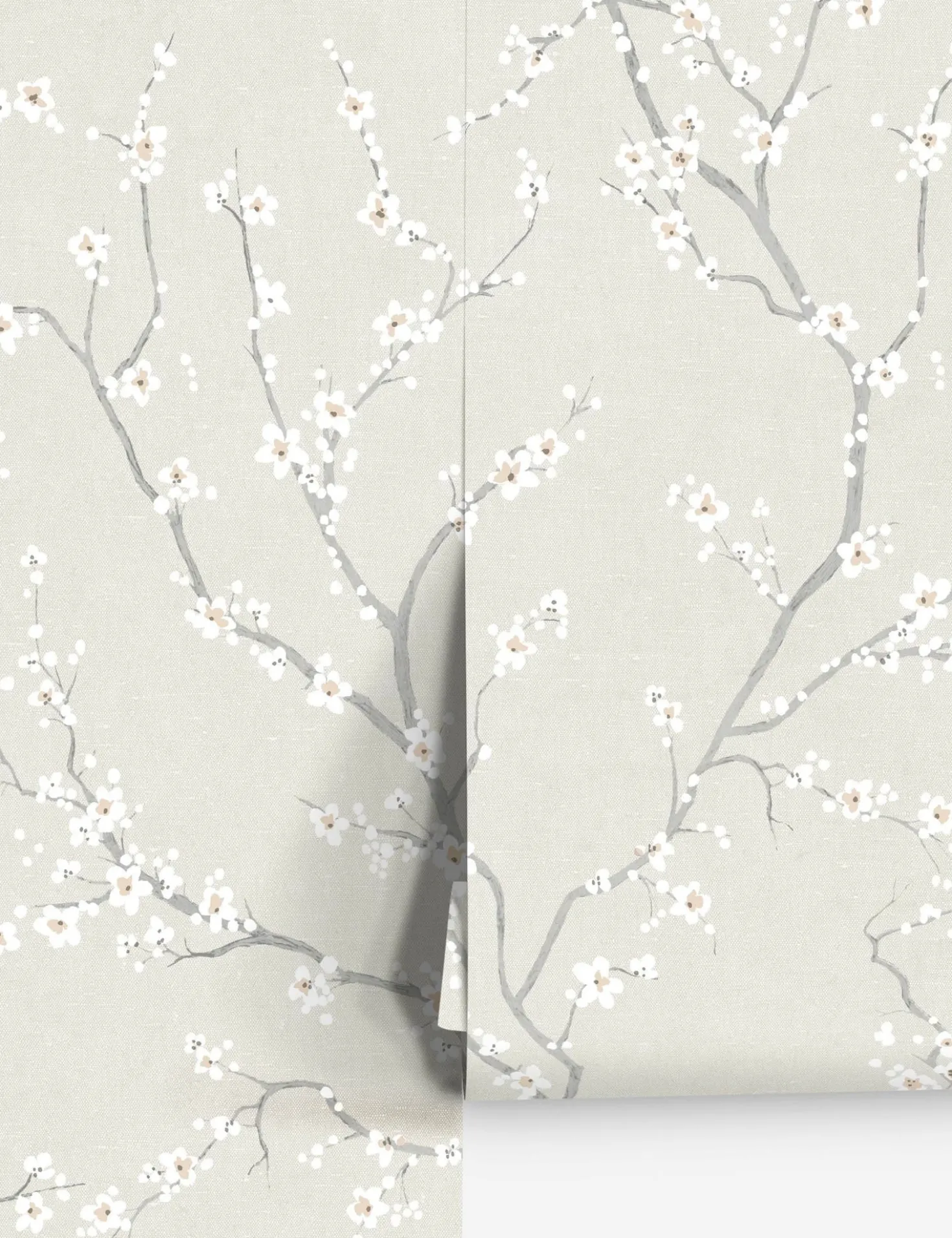 Cherry Blossom Peel + Stick Wallpaper