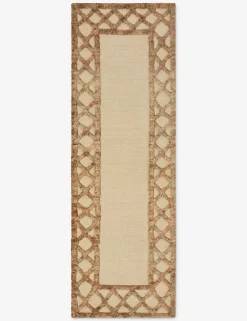 Clairmont Handwoven Jute Rug by Jake Arnold