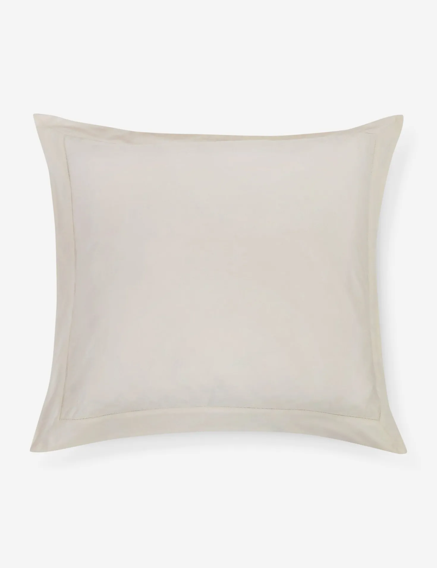 Classico Hemstitch Cotton Sateen Sham by Pom Pom at Home