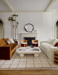Clouded Square Coffee Table by Sarah Sherman Samuel