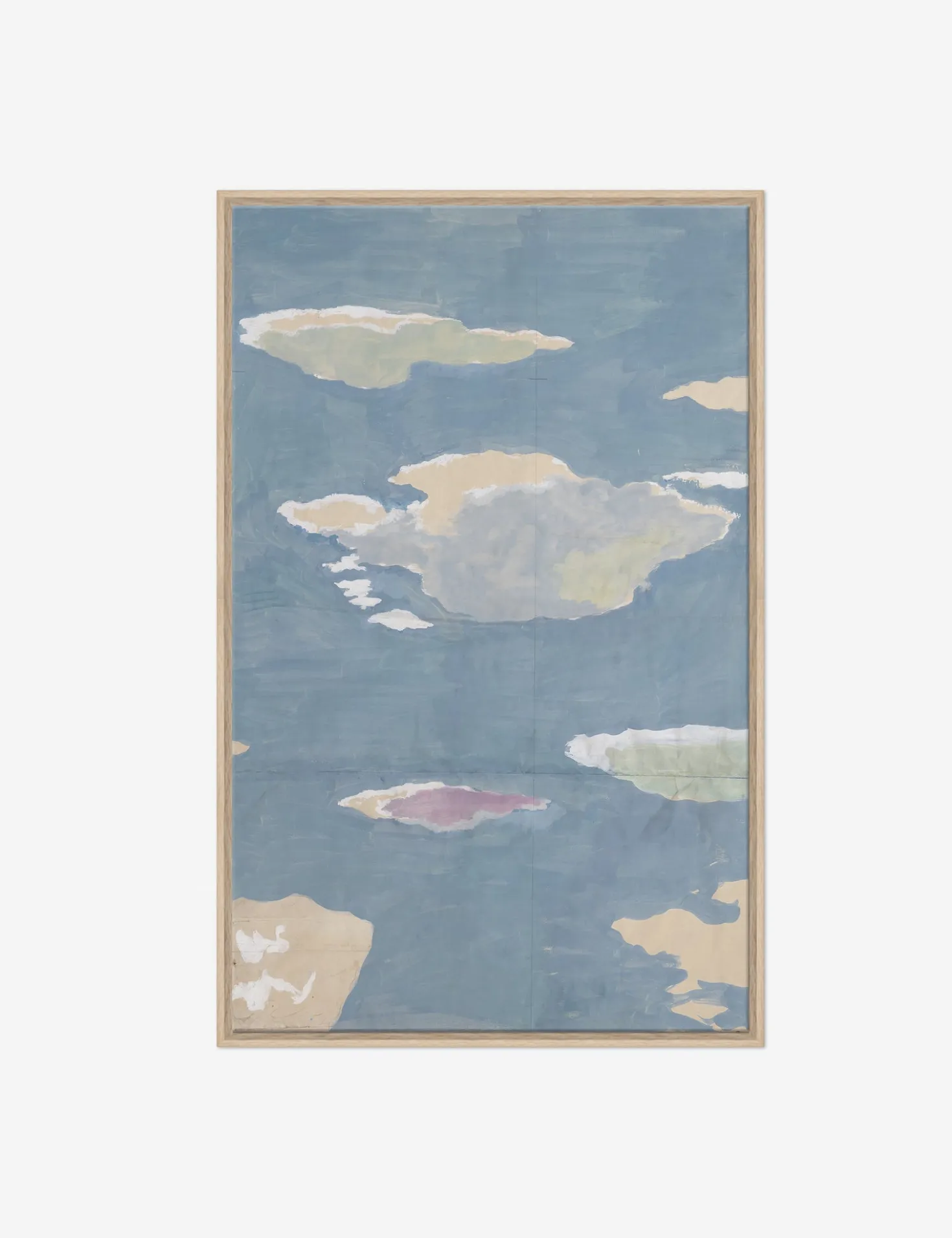 Cloudscape Triptych Print by Paule Marrot