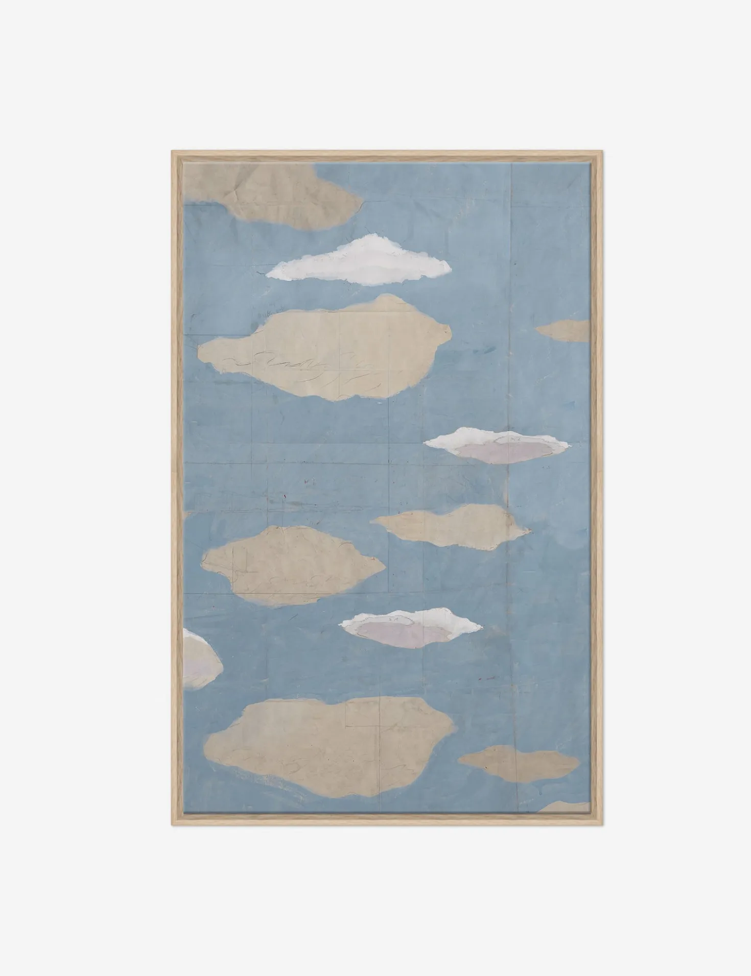 Cloudscape Triptych Print by Paule Marrot