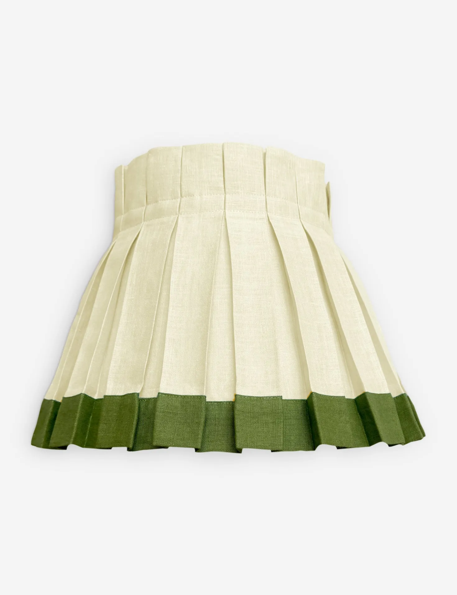 Color Block Classic Box Pleat Lampshade by Cielle Home
