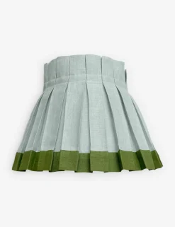 Color Block Classic Box Pleat Lampshade by Cielle Home