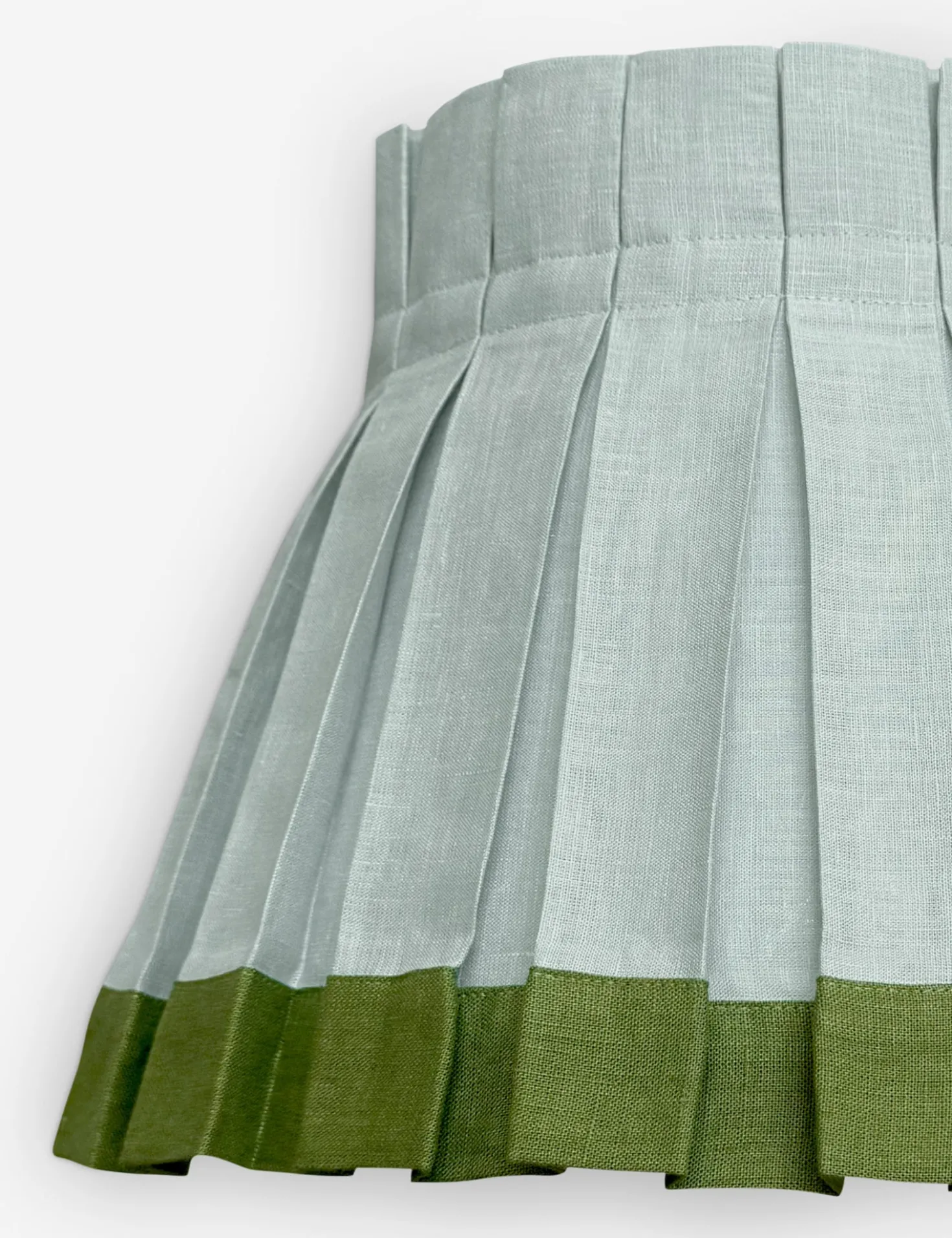 Color Block Classic Box Pleat Lampshade by Cielle Home