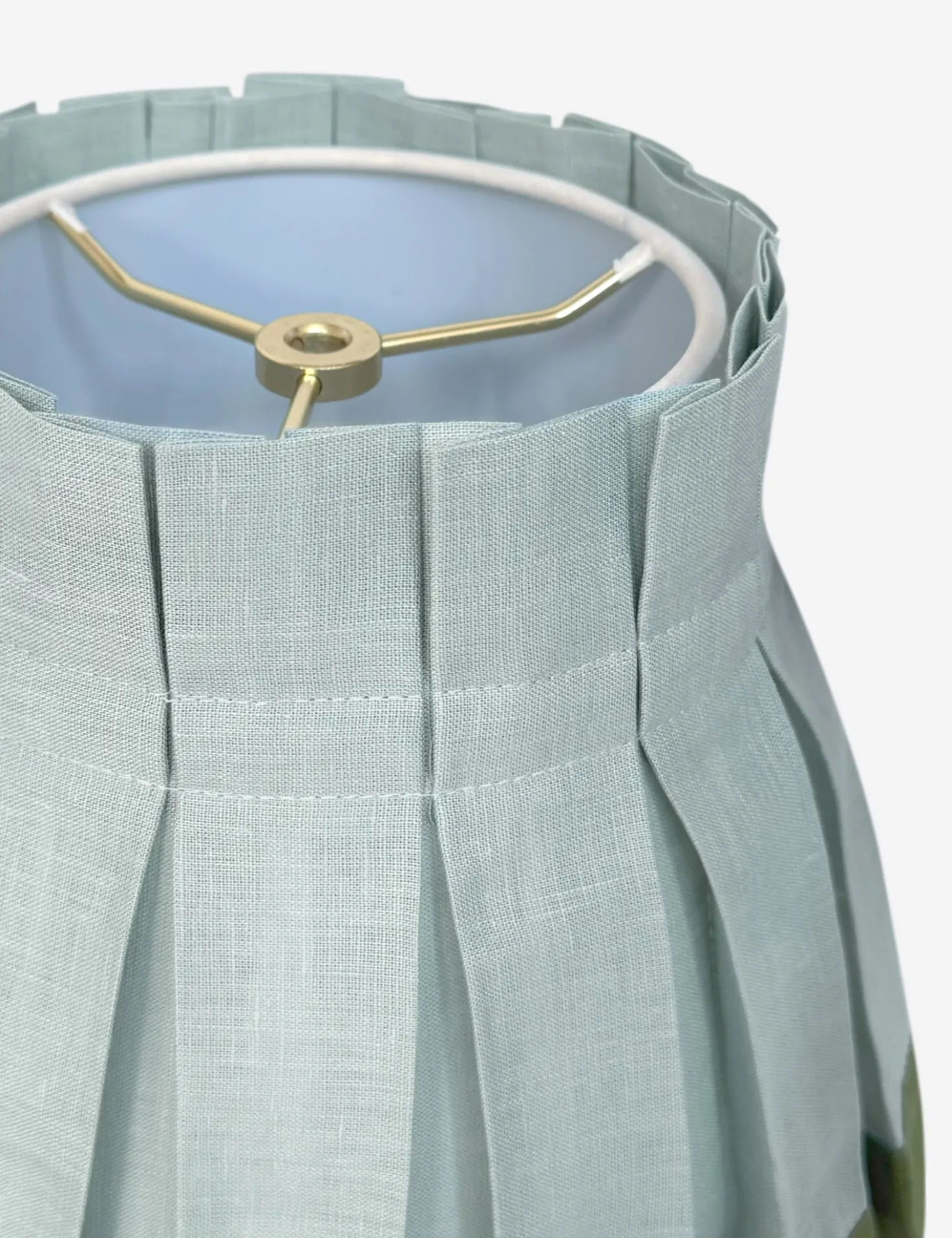 Color Block Classic Box Pleat Lampshade by Cielle Home