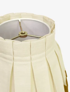 Color Block Classic Box Pleat Lampshade by Cielle Home