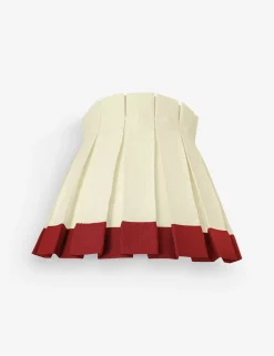 Color Block Classic Box Pleat Lampshade by Cielle Home