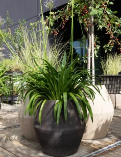 Construct Barrel Planter Pot by Marie Michielssen x Serax