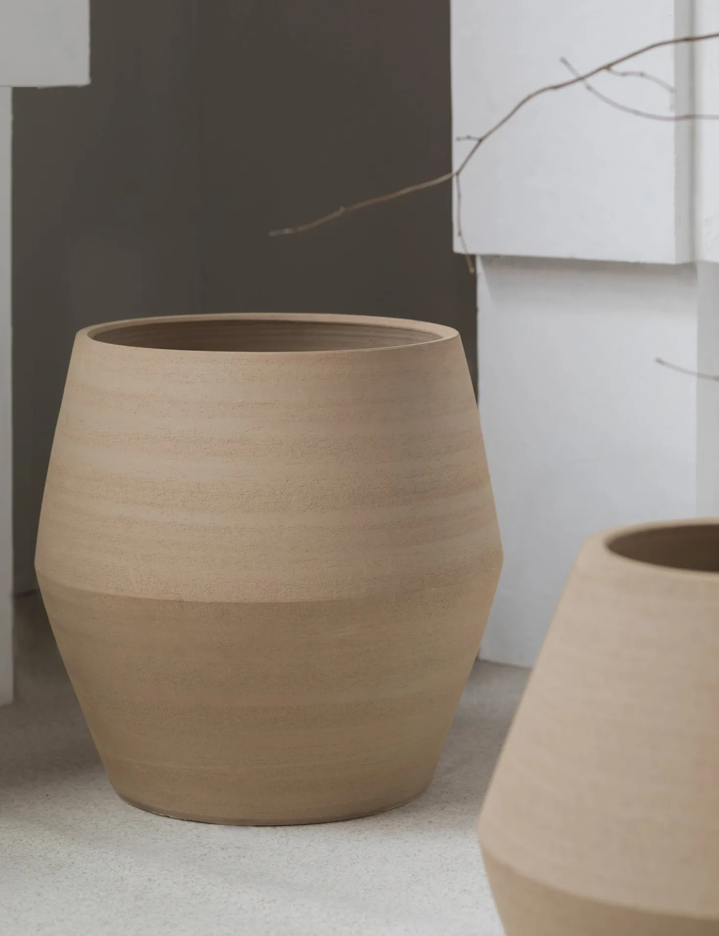 Construct Barrel Planter Pot by Marie Michielssen x Serax