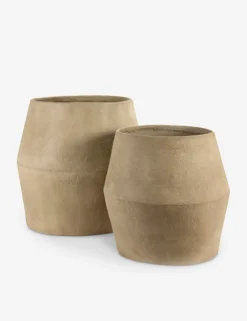 Construct Paper Mache Planter Pot by Marie Michielssen x Serax