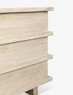 Corliss 3-Drawer Dresser, White Wash