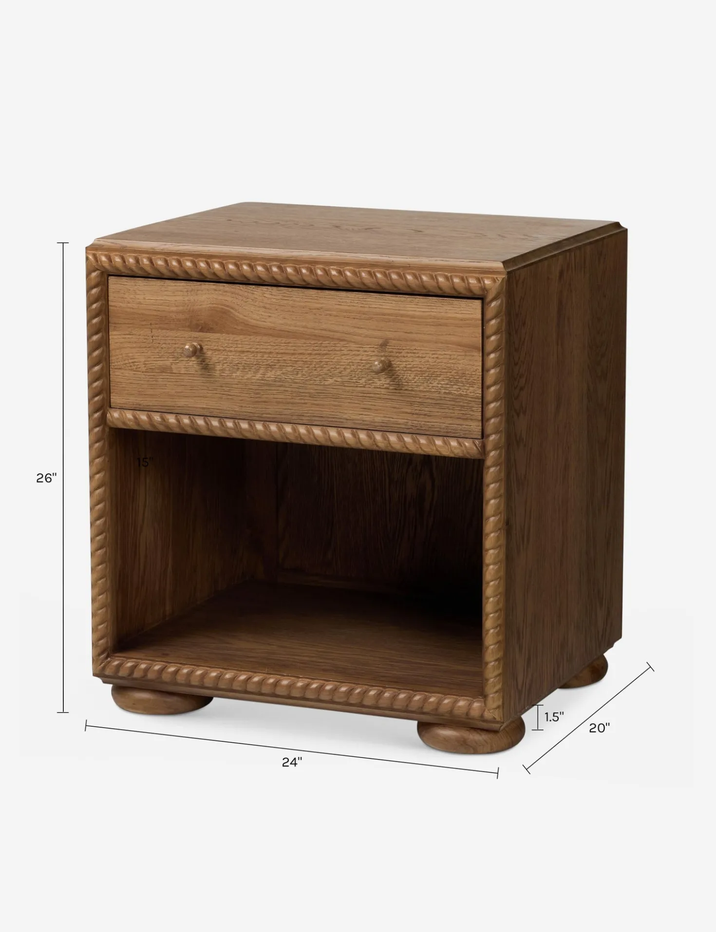 Cormack Nightstand by Amber Lewis x Four Hands