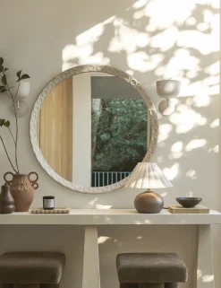 Correa Round Mirror