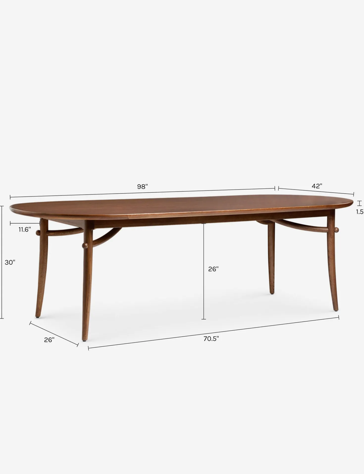 Crew Dining Table by Heidi Caillier