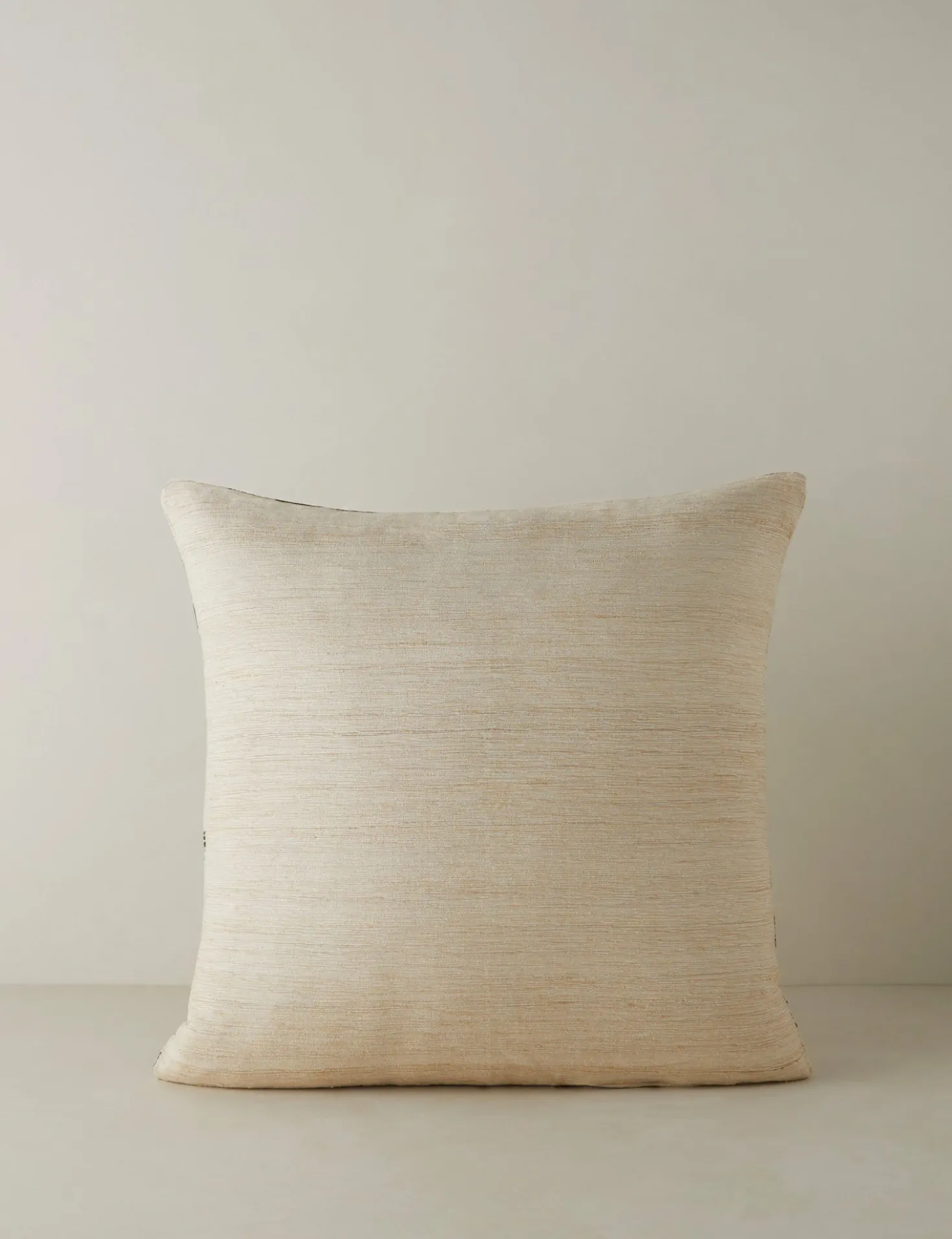 Crossmarks Silk Pillow by Élan Byrd