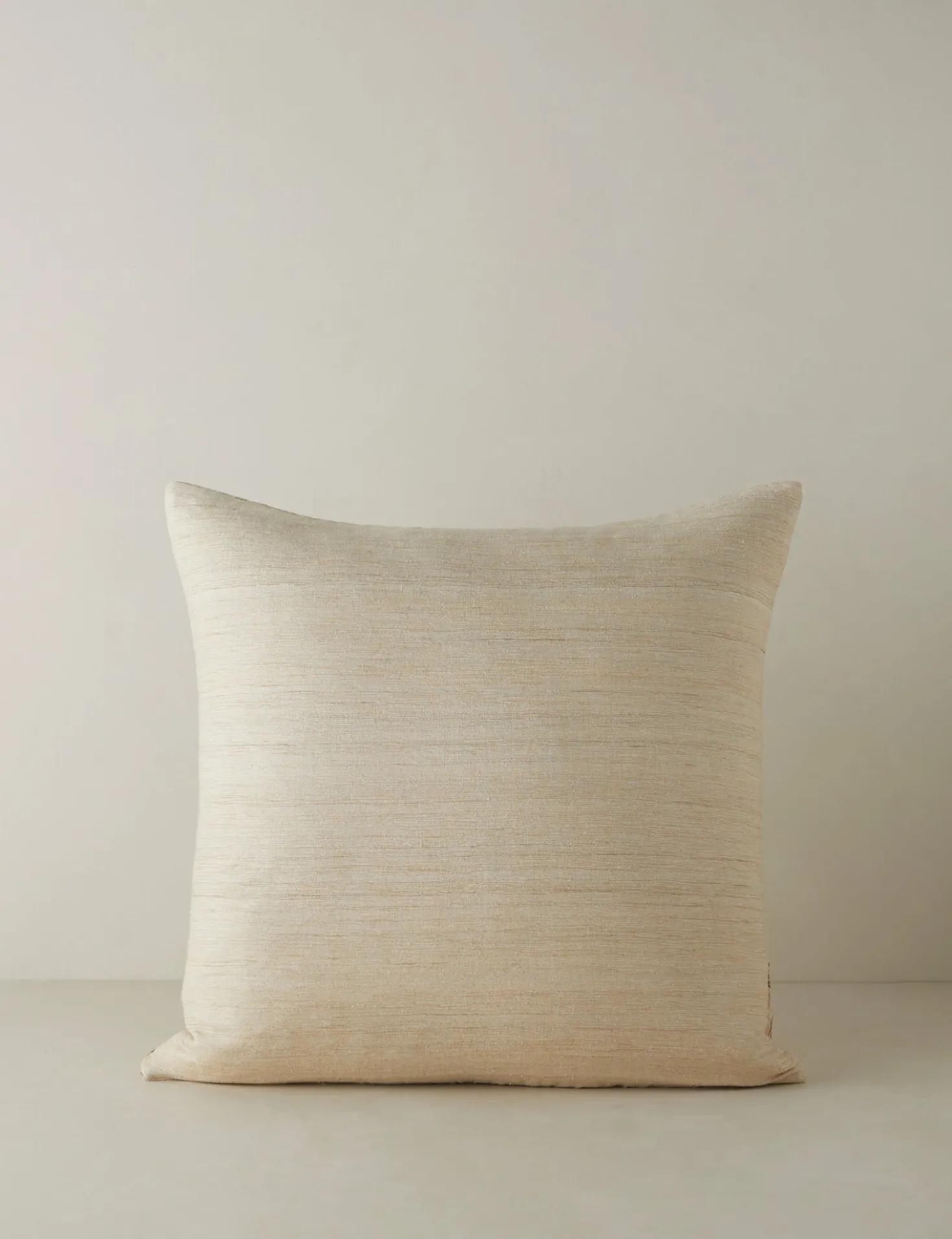 Crossmarks Silk Pillow by Élan Byrd
