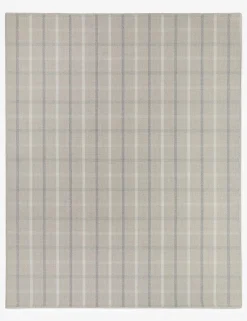 Custom Amsing Flatweave Wool Rug, Pearl