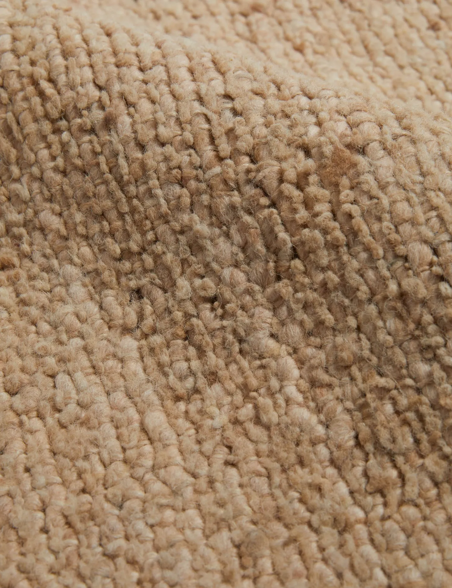 Custom Barco Hand-Loomed Wool Rug, Cognac