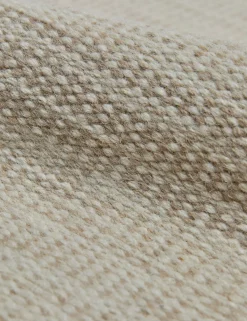 Custom Cheyenne Flatweave Wool Rug, Parchment