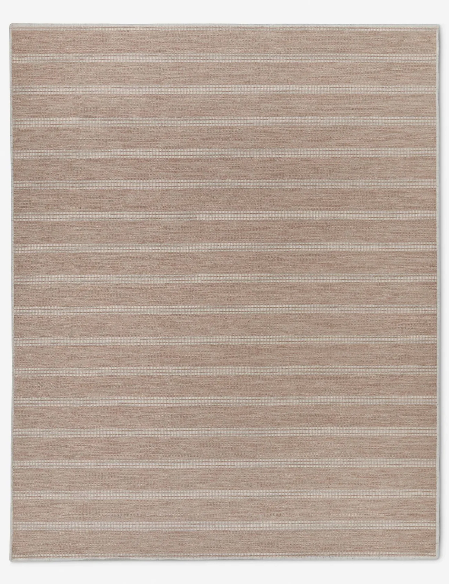 Custom Cheyenne Flatweave Wool Rug, Rose