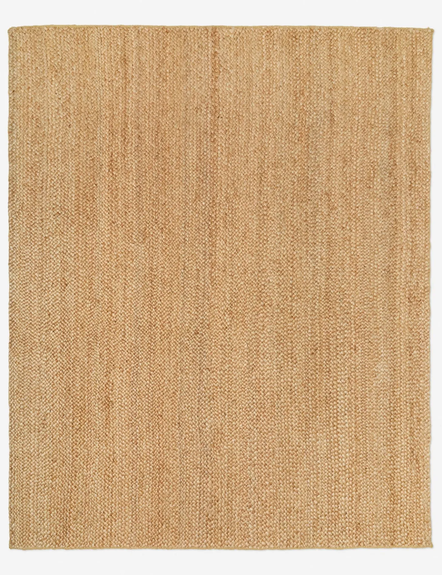 Custom Machi Hand-Loomed Jute Rug, Gold