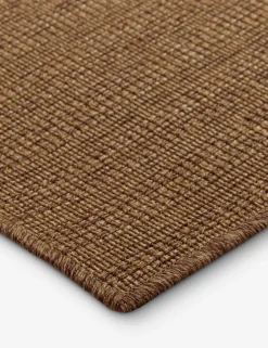 Custom Nica Indoor / Outdoor Rug, Burnt Umber