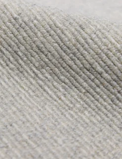 Custom Polina Flatweave Wool Rug, Cloud